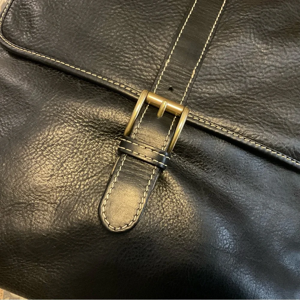 Mint Cole Haan Pebble Leather Messenger Crossbody Bag Used 1x